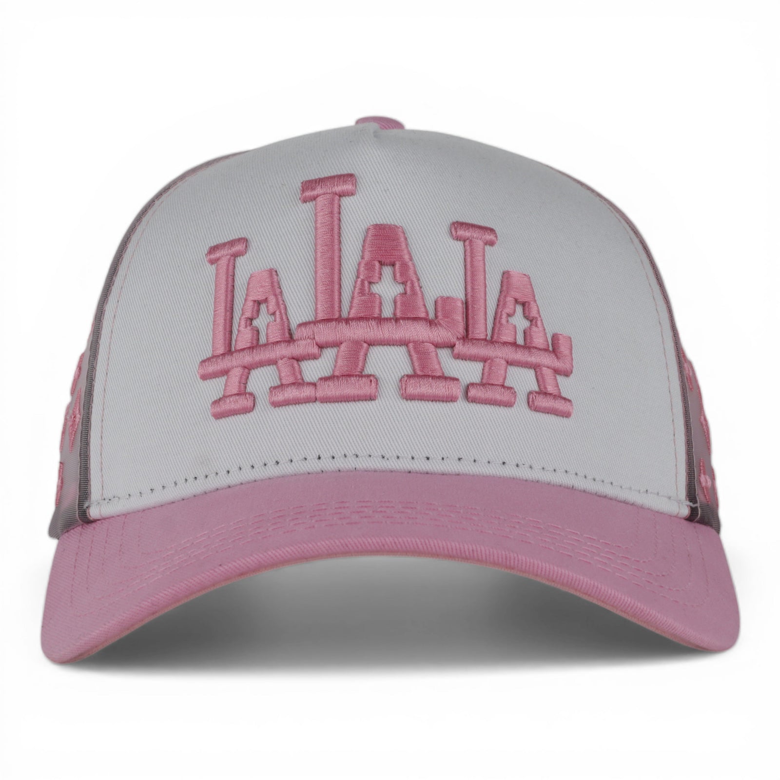 GORRA RUDE AWAKENING LA LA LA MESH WHITE/PINK imagen 6 - Rude Awakening