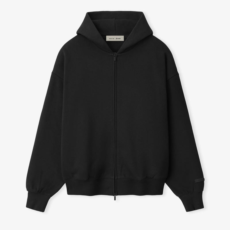 Sudadera Essentials ZIP Negra
