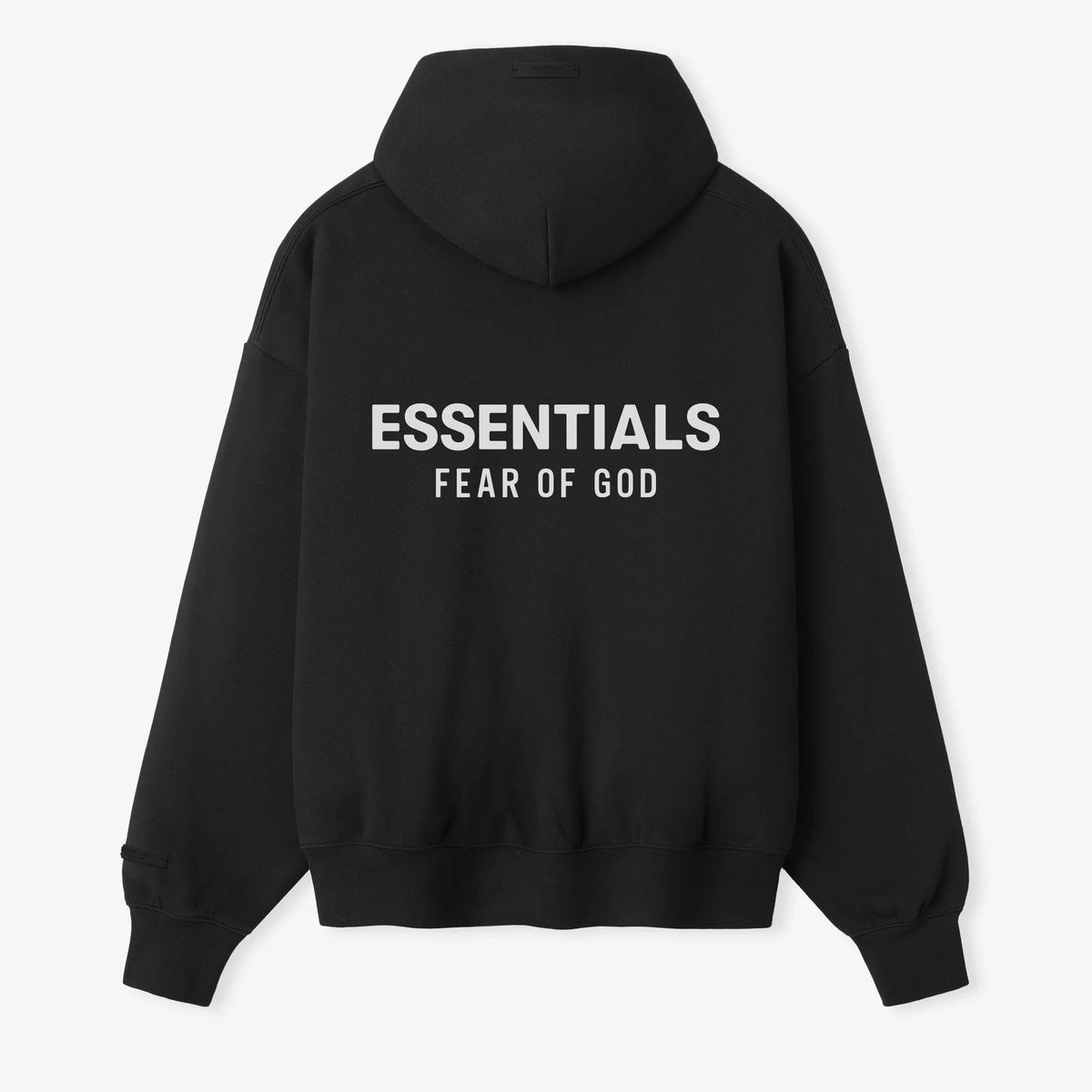 Sudadera Essentials ZIP Negra