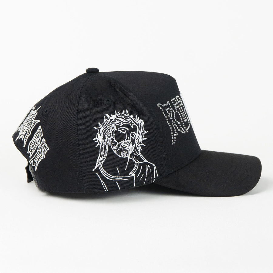 GORRA RUDE AWAKENING II CRYSTALS BLK/WHT imagen 2 - Rude Awakening