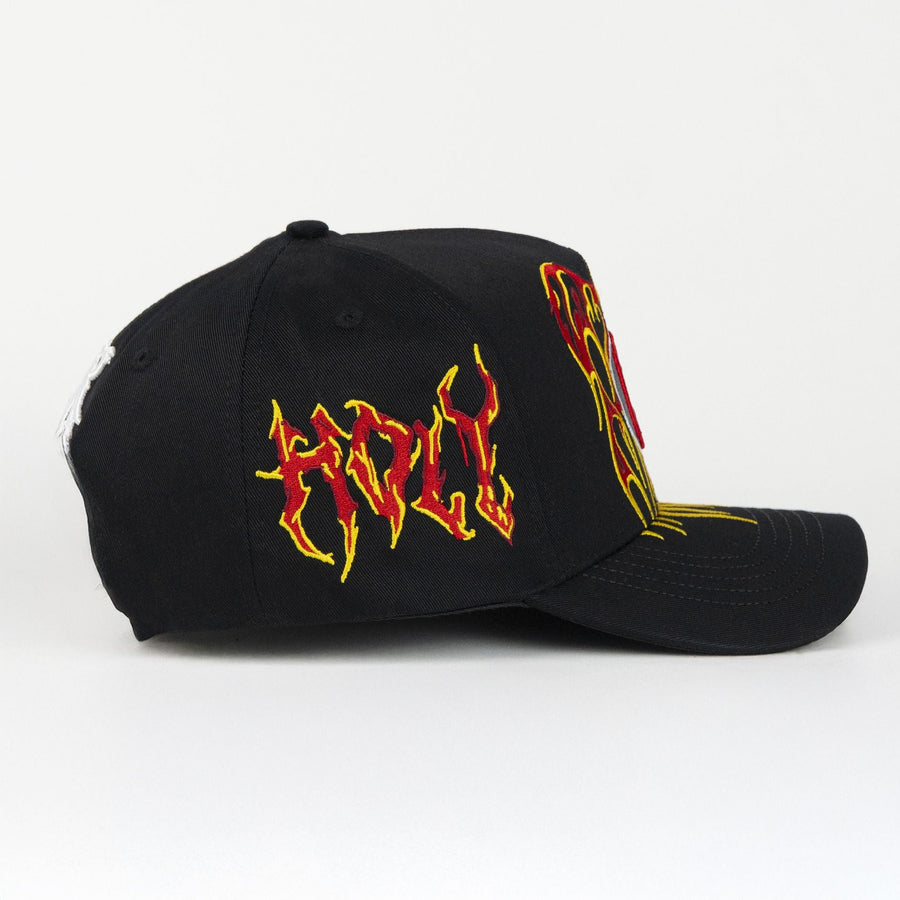 GORRA RUDE AWAKENING HOLY SPIRIT FLAMES BLACK imagen 2 - Rude Awakening