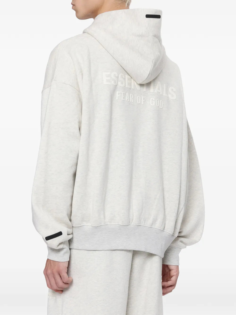 Sudadera Essentials ZIP Blanca