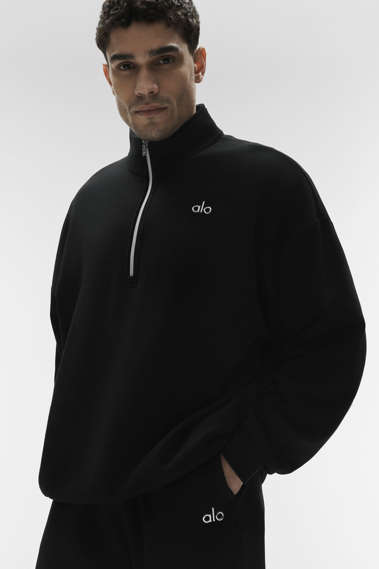 Suéter Alo Yoga Zip Negro