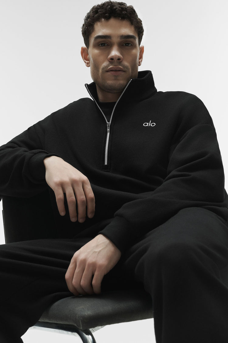 Suéter Alo Yoga Zip Negro
