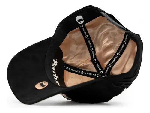BARBAS HATS "ROSE GOLD SKULLS 24K"