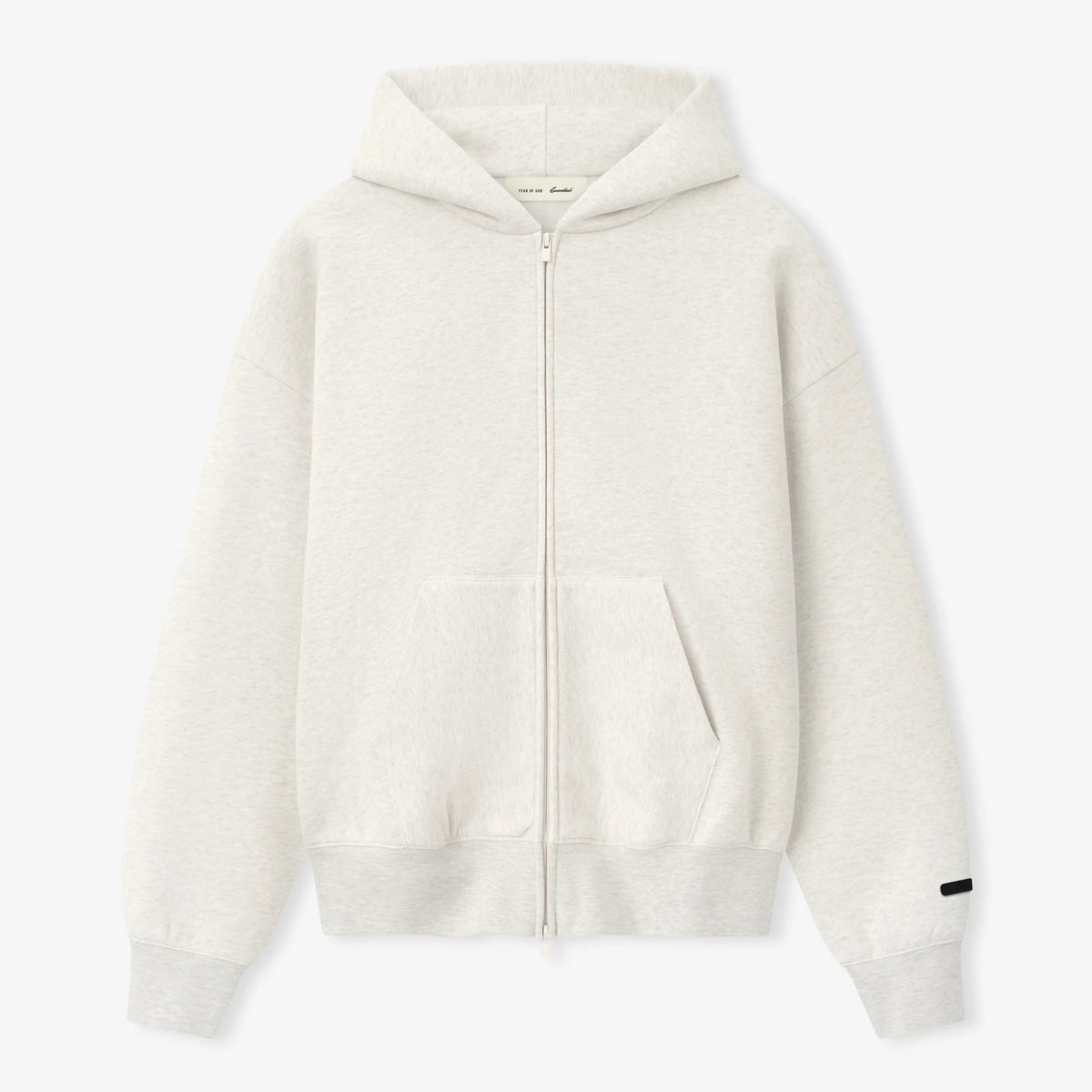 Sudadera Essentials ZIP Blanca