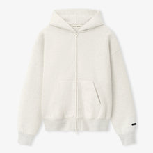 Sudadera Essentials ZIP Blanca