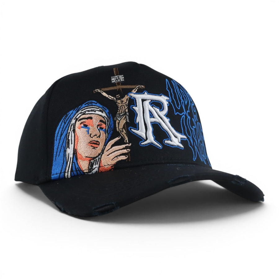 GORRA RUDE AWAKENING RUDE CRUCIFIXION BLACK - Rude Awakening 100% original
