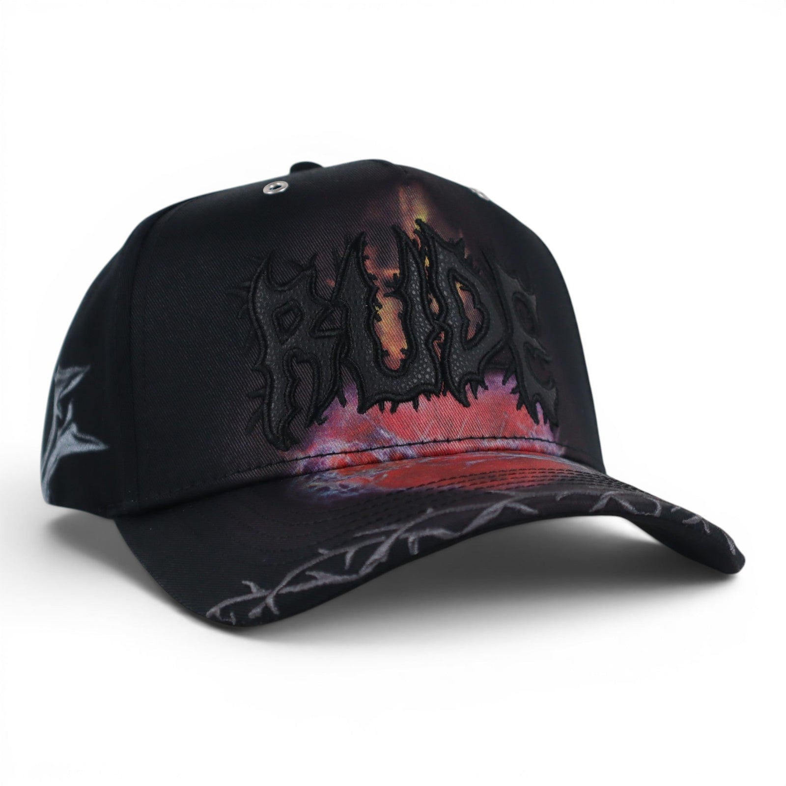 GORRA RUDE AWAKENING SACRED HEART BLACK - Rude Awakening 100% original