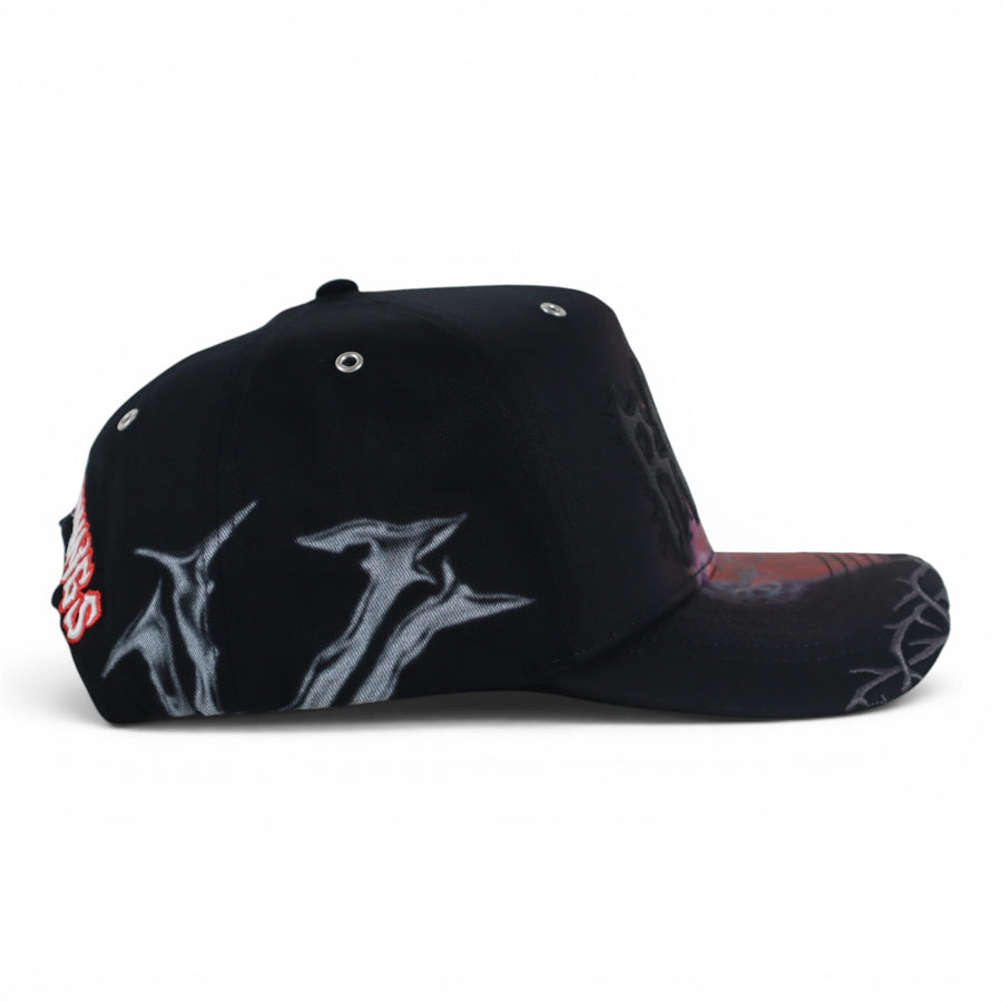 GORRA RUDE AWAKENING SACRED HEART BLACK imagen 2 - Rude Awakening