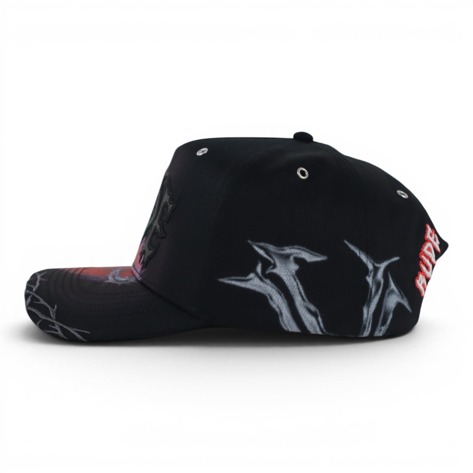 GORRA RUDE AWAKENING SACRED HEART BLACK imagen 4 - Rude Awakening