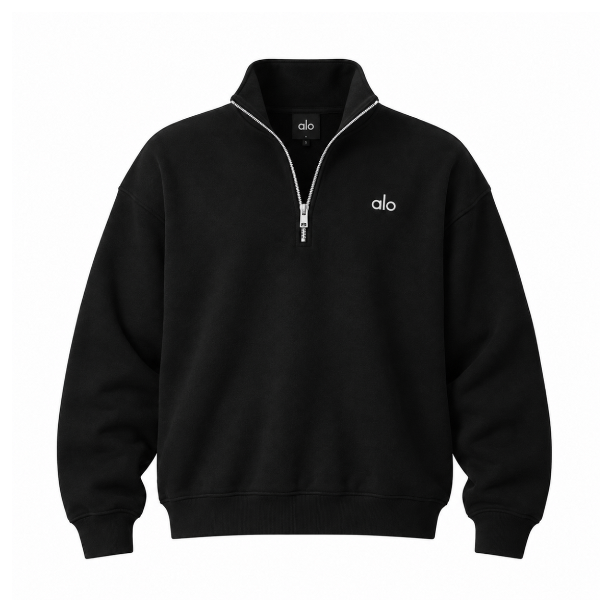 Suéter Alo Yoga Zip Negro