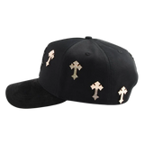 BARBAS HATS B CROSS 24K ROSE GOLD