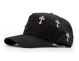 BARBAS HATS "B CHROME 24K GOLD"