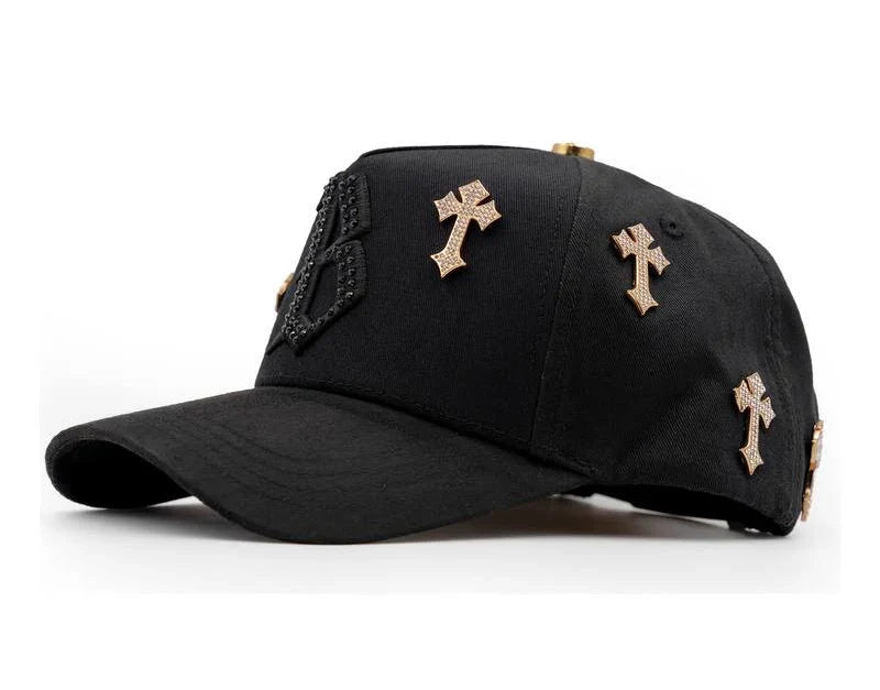 BARBAS HATS "B CHROME 24K GOLD"