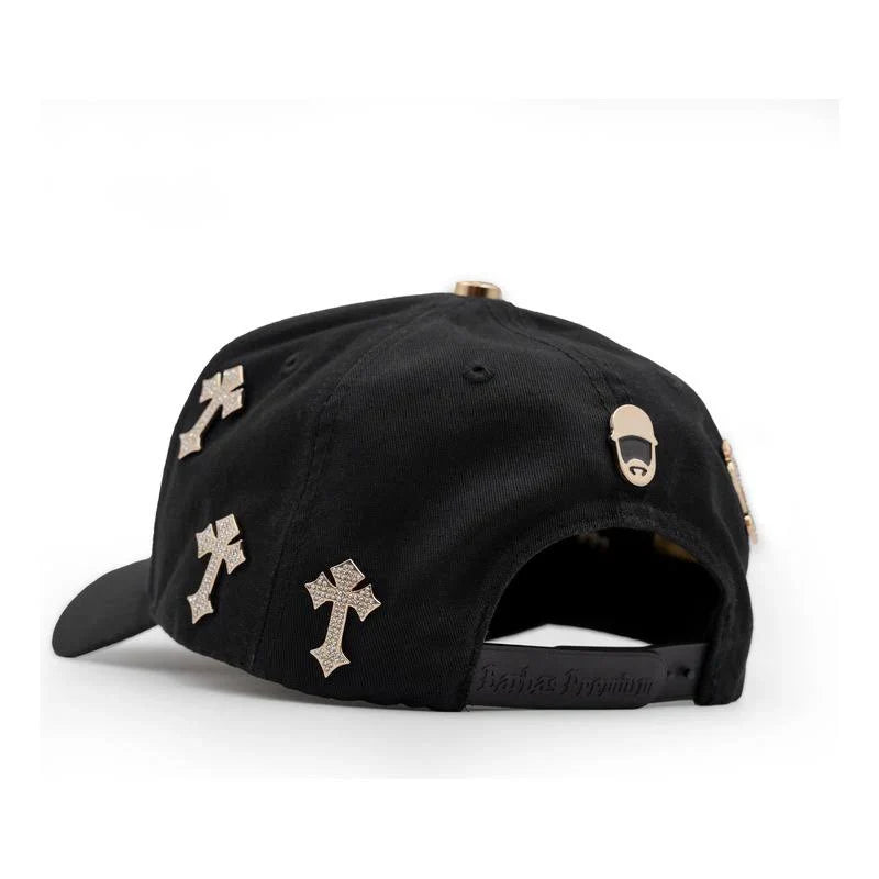 BARBAS HATS "B CHROME 24K GOLD"