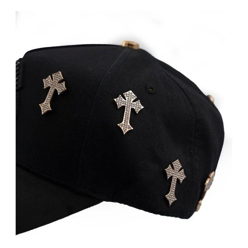 BARBAS HATS "B CHROME 24K GOLD"